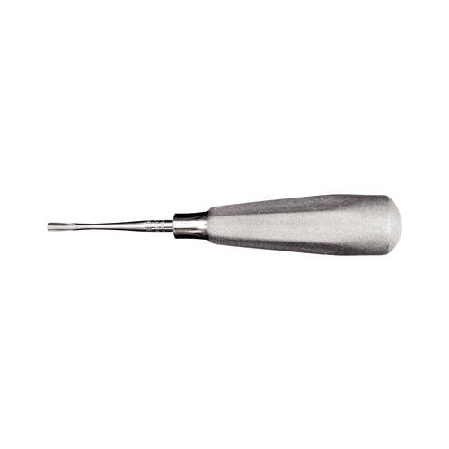 Hu-Friedy EL4S Luxating Elevator 4mm Straight w/ #510 Large Tapered Hex Handle Hu-Friedy EL4S Luxating Elevator 4mm Straight w/ #510 Large Tapered Hex Handle